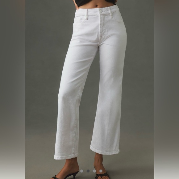 Good American Denim - Good American White Mid-Rise Jeans